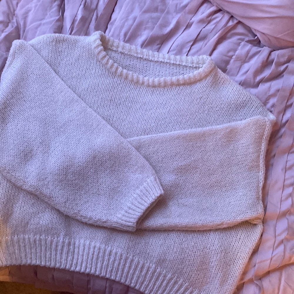 Wild Fable White chunky sweater!